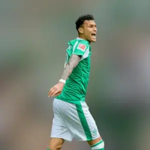 Ничья между Вердером и Кёльном в 12-м туре Немецкой Бундеслиги. Итог матча 1-1