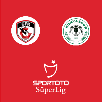 Газиантеп – Коньяспор: прогноз на матч 25.01.2026 (Чемпионат Турции по футболу)