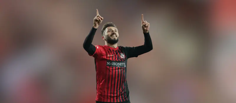 Ничья между Газиантепом и Коньяспором в 19-м туре Турецкой футбольной Суперлиги. Итог матча 1-1