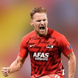 Ничья между АЗ и Аяксом в 22-м туре Эредивизи. Итог матча 1-1