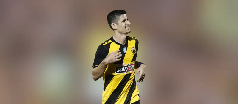 АЕК одержал победу над Пансерраикосом в 20-м туре Греческой футбольной Суперлиги. Итог матча 0-4