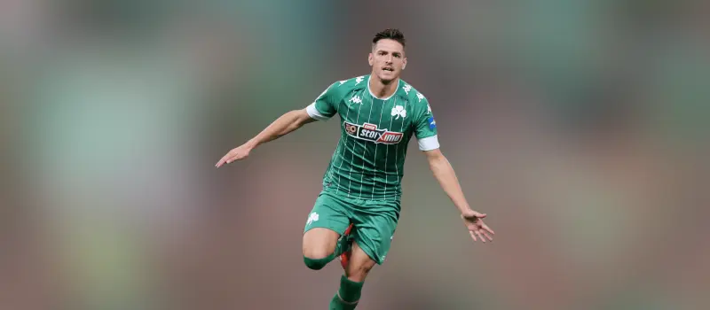 Ничья между Панатинаикосом и Ларисой в 21-м туре Греческой футбольной Суперлиги. Итог матча 1-1