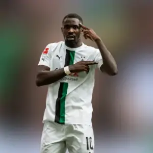 Боруссия Менхенгладбах одержала победу над Унионом в 24-м туре Немецкой Бундеслиги. Итог матча 1-0