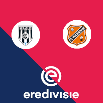 Хераклес – Волендам: прогноз на матч 26.04.2026 (Чемпионат Нидерландов по футболу)